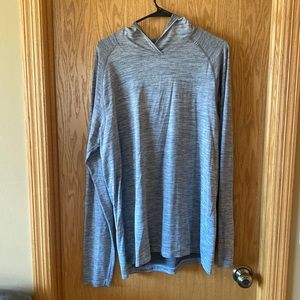 Grey Men’s Lululemon Metal Vent Tech hoodie, size XXL. Gently used!